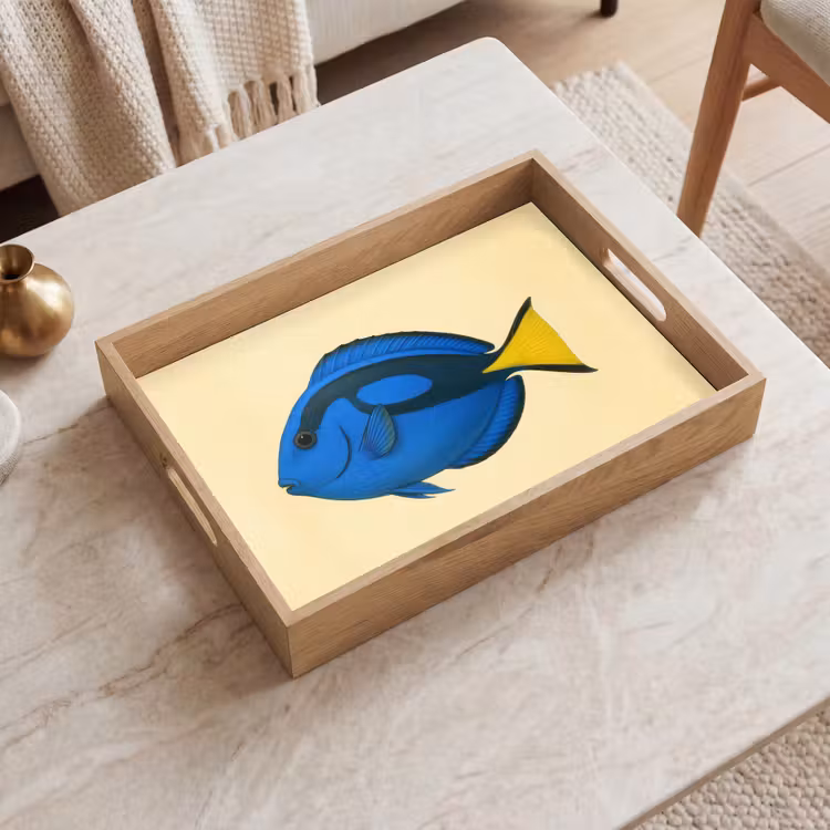 Tablett - Blau - Dory - Fisch - Schwanzflosse — 2
