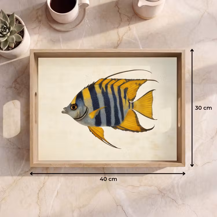 Tablett - Fische - Dekorativ - Flossen - Illustration — 7