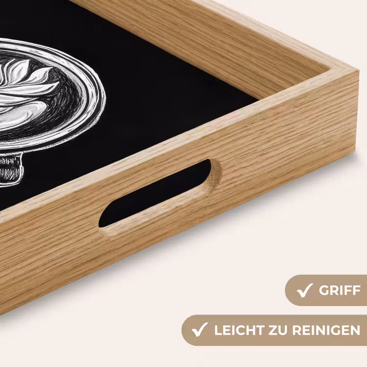 Tablett - Kreidezeichnung - Kaffee - Latte Art — 8
