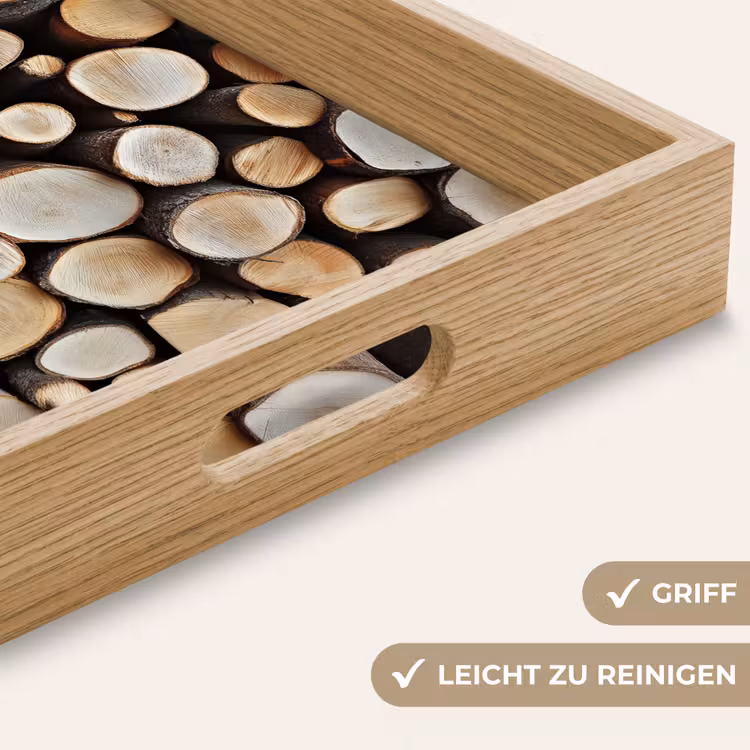 Tablett - Holz - Baumstämme - Textur — 8