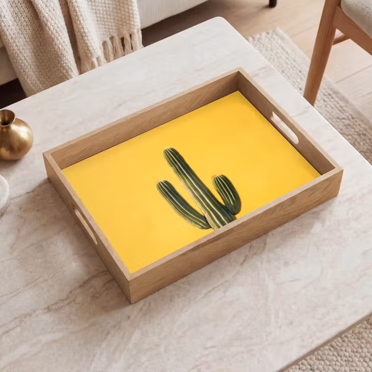 Tablett - Kaktus - Grün - Minimalistisch — 2