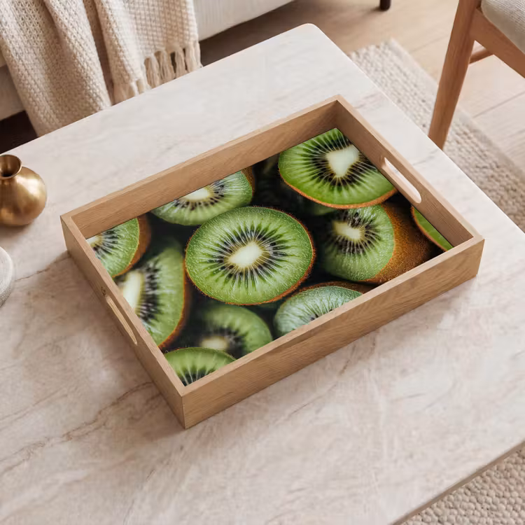 Tablett - Kiwi - Obst - Grün — 2