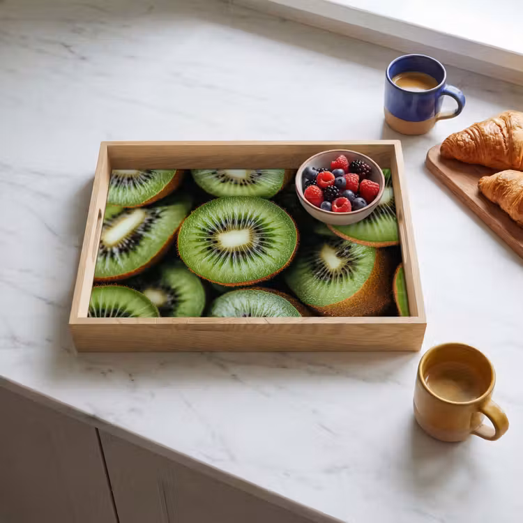 Tablett - Kiwi - Obst - Grün — 3