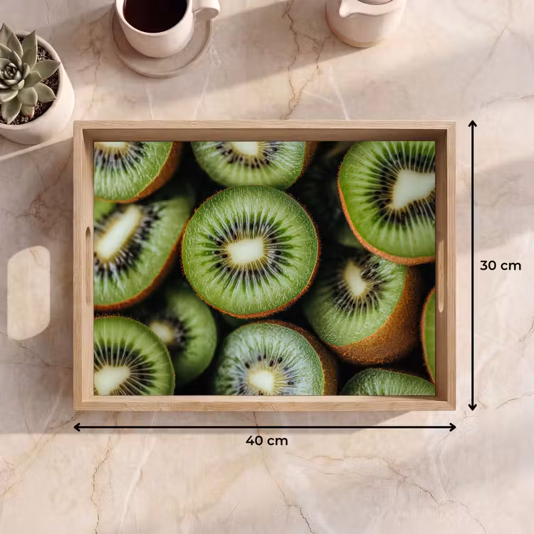 Tablett - Kiwi - Obst - Grün — 7