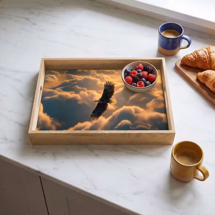 Tablett - Adler - Wolken - Sonne — 3