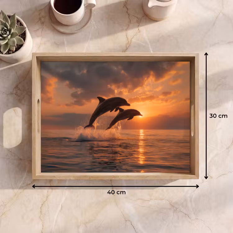 Tablett - Delfine - Meer - Realistisch — 7