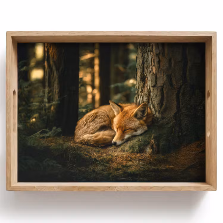 Tablett - Fuchs - Wald - Schlaf — 1
