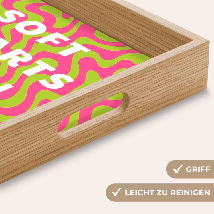 Tablett - Abstrakt - Zitat - Zentral - Rosa — 8
