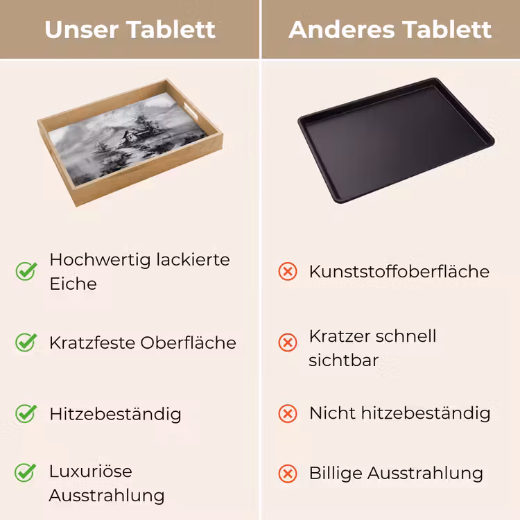 Tablett - Hütte - Grau - Berge - Neblig — 9