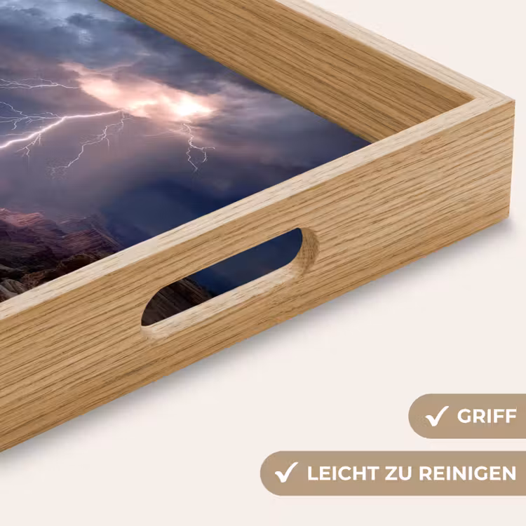 Tablett - Blitze - Wolken - Schlucht — 8