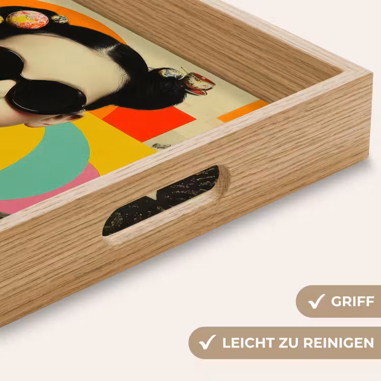 Tablett - Mädchen - Sonnenbrille - Katze - Retro — 8