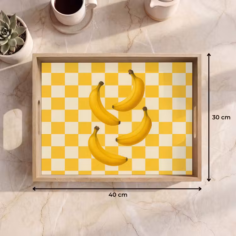 Tablett - Bananen - Gelb - Gesperrt — 7