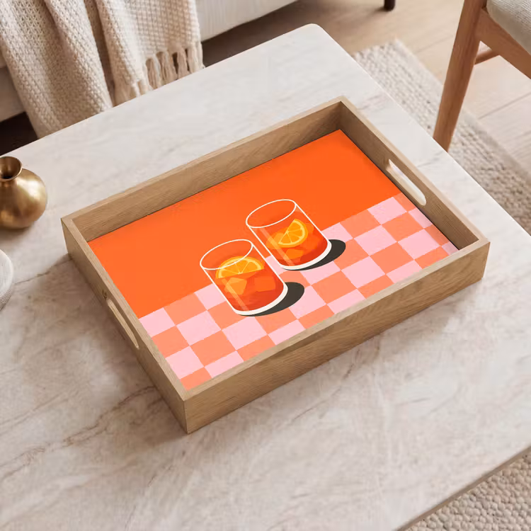 Tablett - Orange - Brillen - Orange — 2