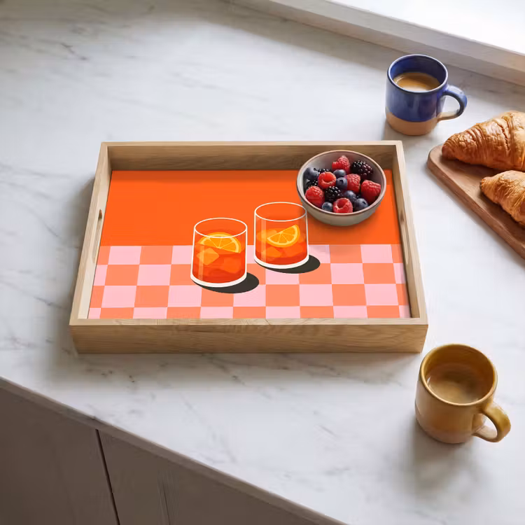 Tablett - Orange - Brillen - Orange — 3