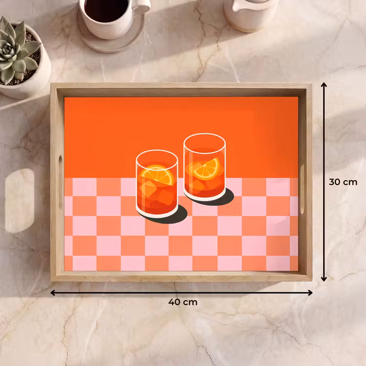 Tablett - Orange - Brillen - Orange — 7