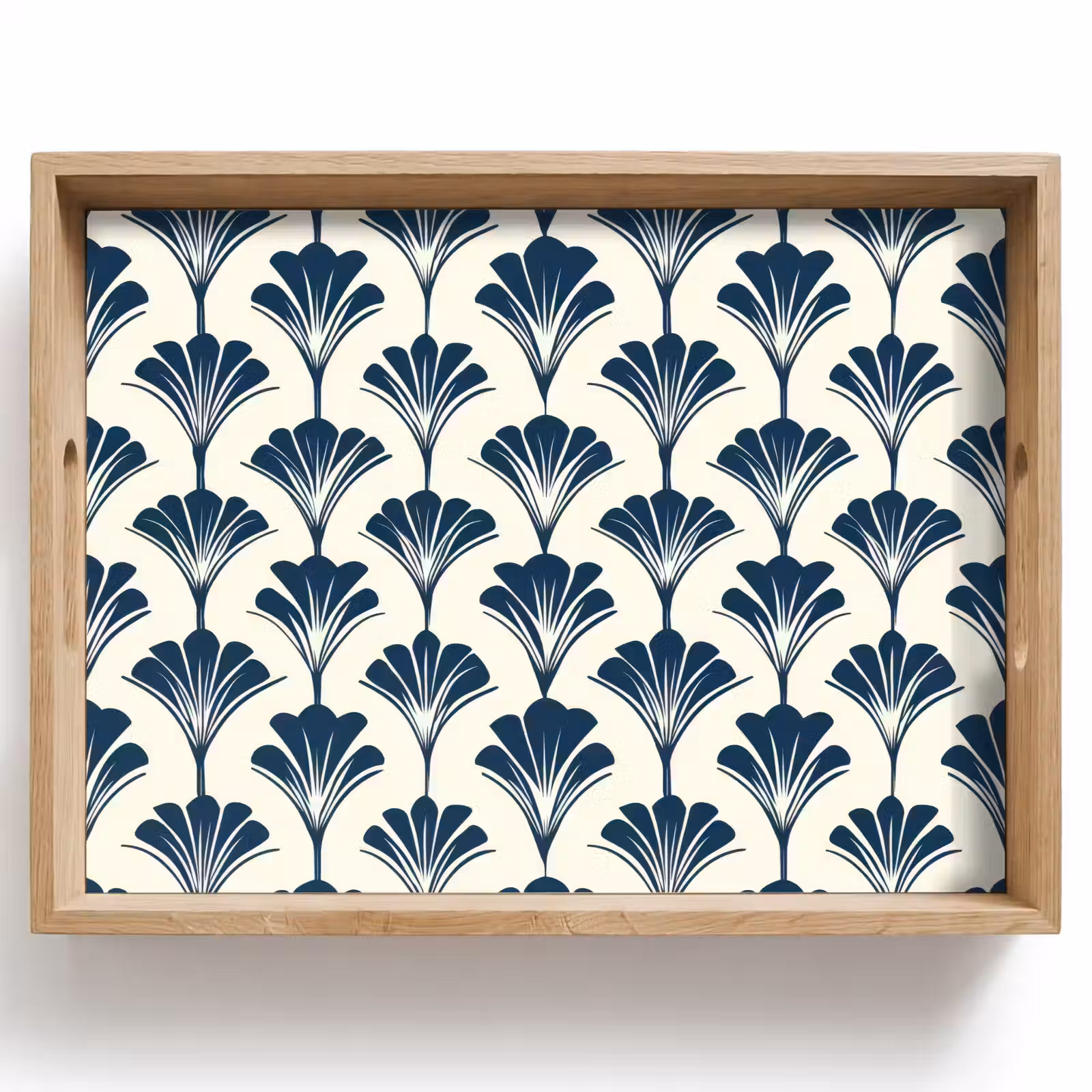 Tablett - Klassisch - Motiv - Blau — 1