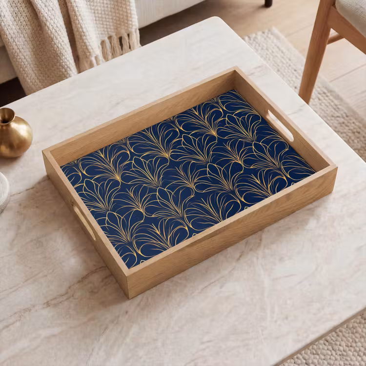 Tablett - Deco - Ventilator - Blau — 2