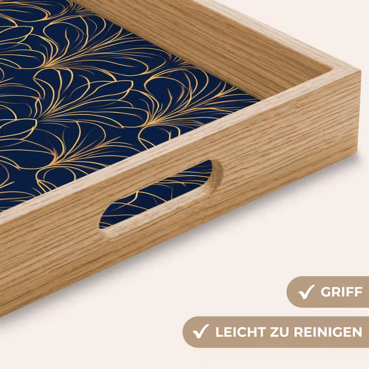 Tablett - Deco - Ventilator - Blau — 8
