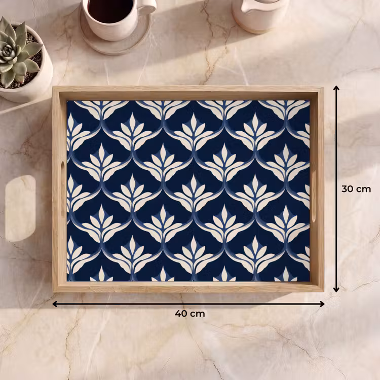 Tablett - Modern - Design - Blau — 7