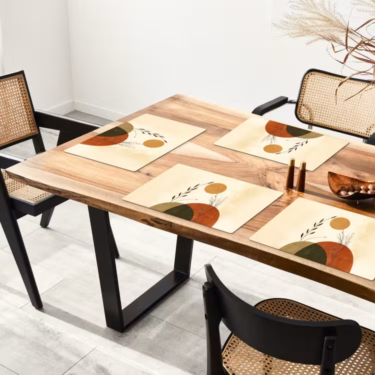 Tischset - Pflanzen - Abstrakt - Formen — 4