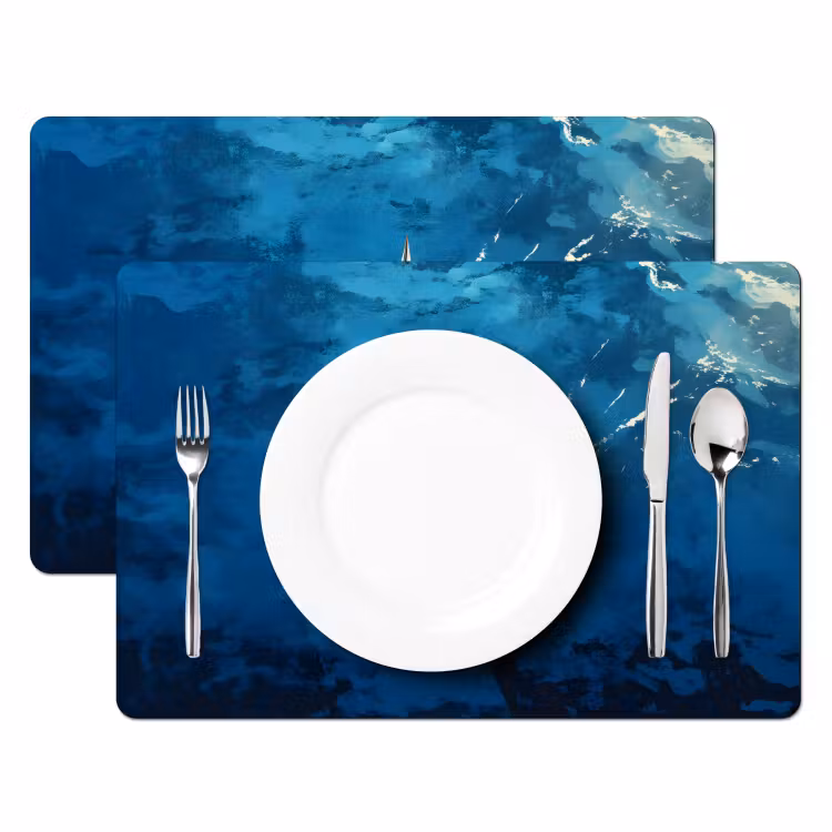 Tischset - Segelboot - Wasser - Abstrakt - Schatten — 2