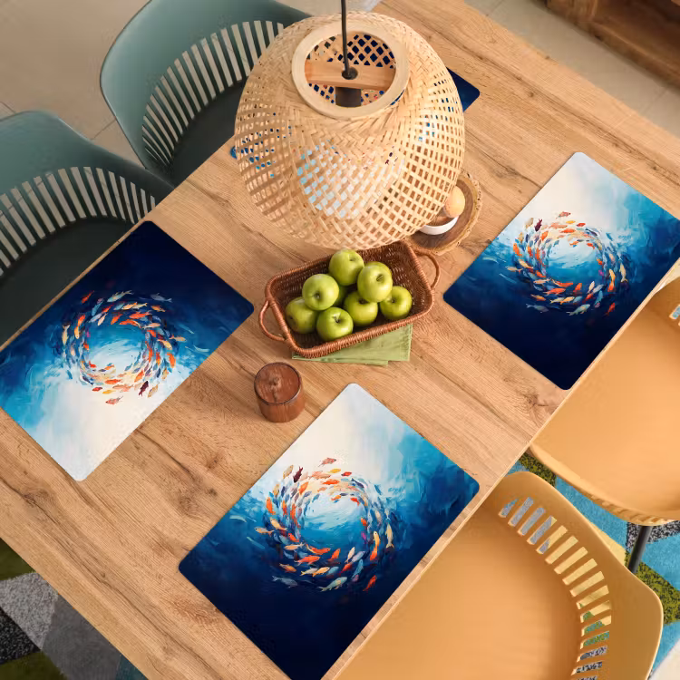 Tischset - Meer - Fische - Bunt - Dynamisch — 3
