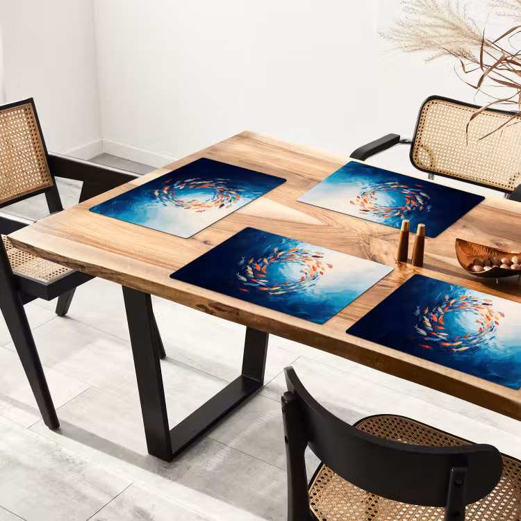 Tischset - Meer - Fische - Bunt - Dynamisch — 4