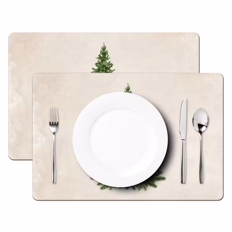 Tischset - Weihnachtsbaum - Grün - Weihnachten - Feiertage — 1