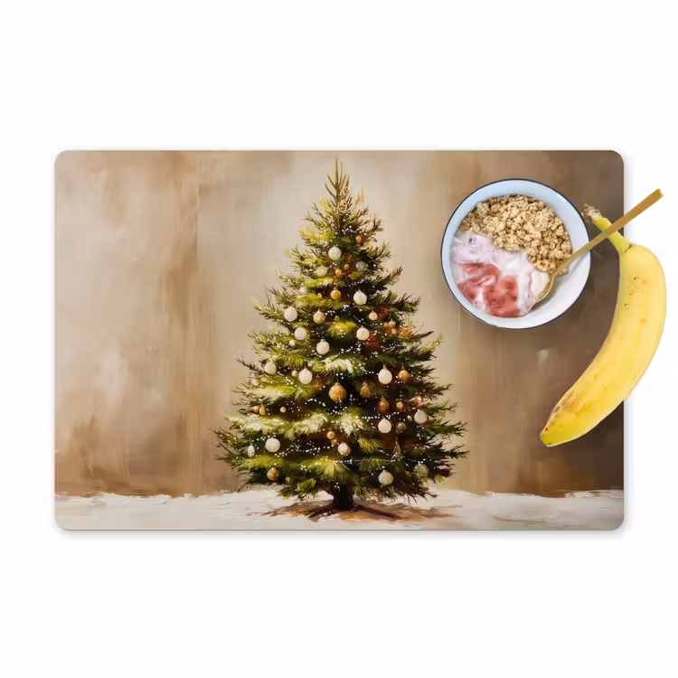 Tischset - Weihnachten - Atmosphäre - Grün — 1