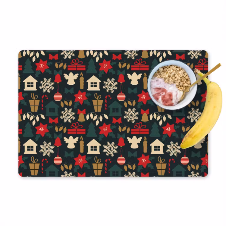 Tischset - Muster - Weihnachten - Symbole — 1