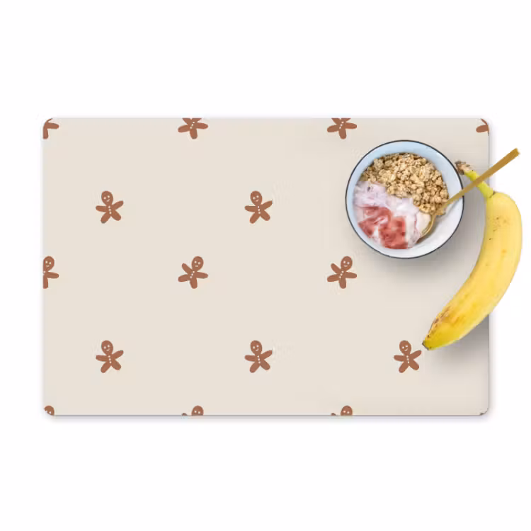 Tischset - Muster - Kekse - Beige — 1