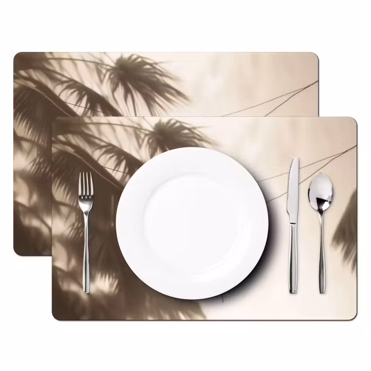 Tischset - Bademode - Palmen - Schatten - Tropisch — 2