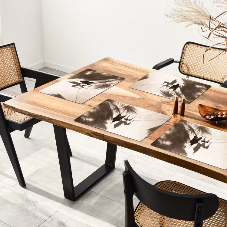 Tischset - Bademode - Palmen - Schatten - Tropisch — 4
