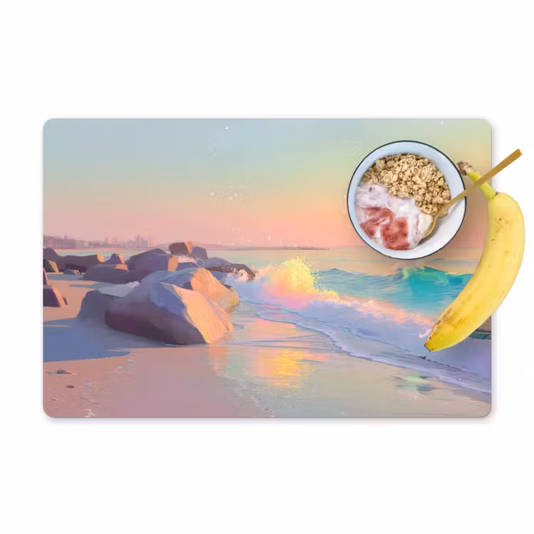Tischset - Sommerlicht - Strand - Funkelnde Akzente — 1