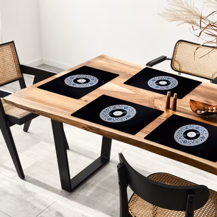 Tischset - Vinyl - LP - Delfter Blau - Musik — 4