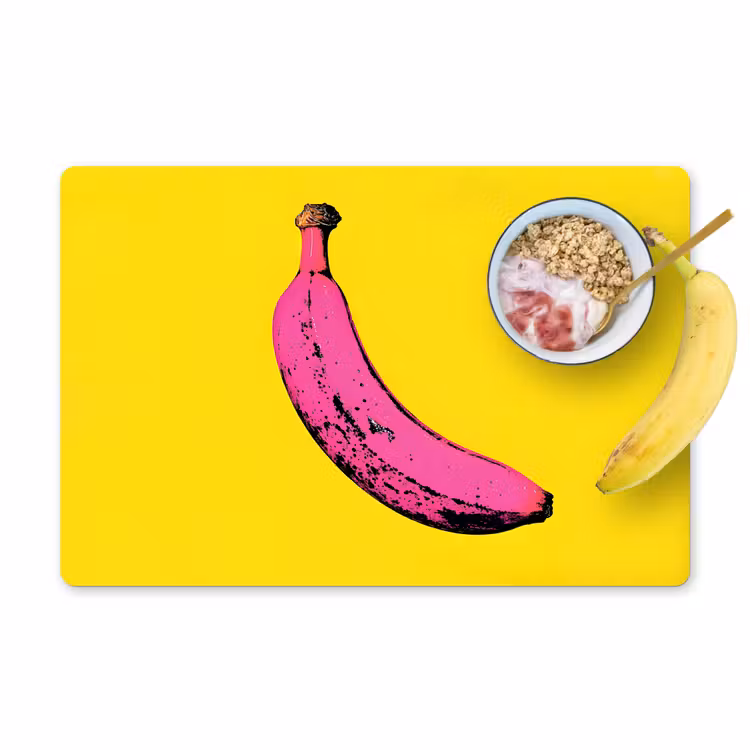 Tischset - Banane - Grafik - Gelb — 1