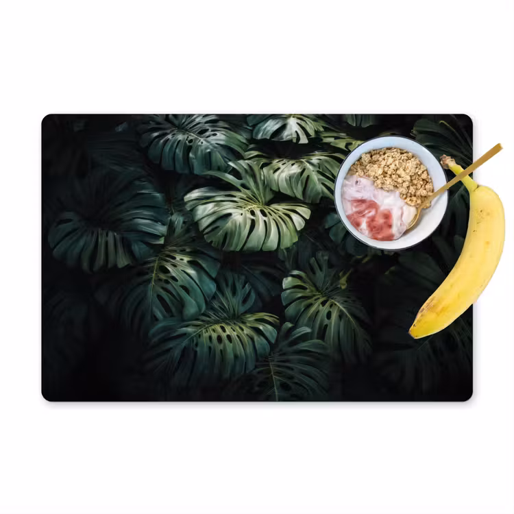 Tischset - Pflanze - Monstera - Licht — 1