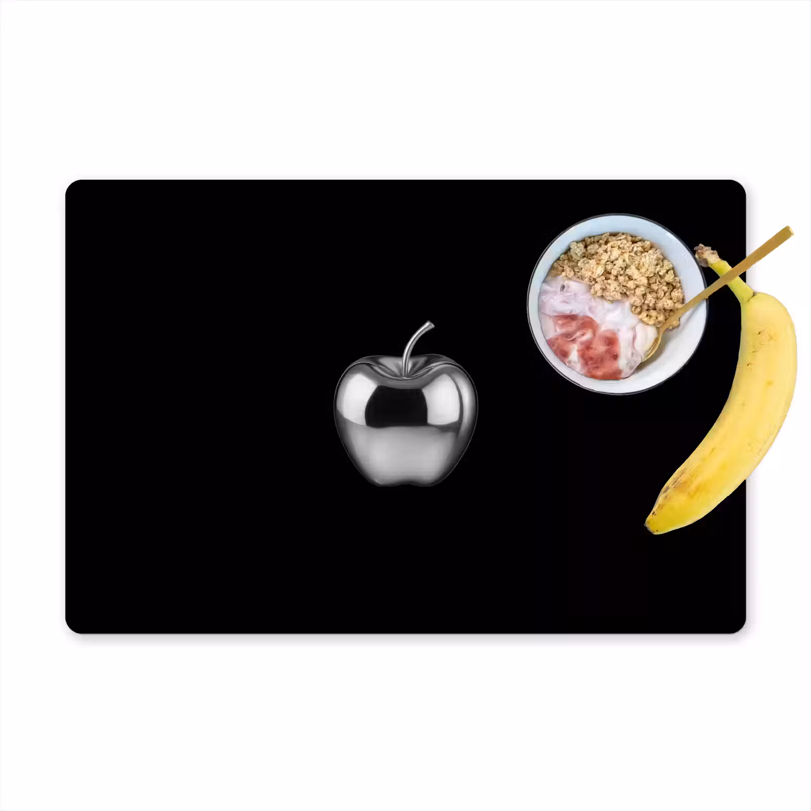 Tischset - Apfel - Metallisch - Symmetrisch — 1