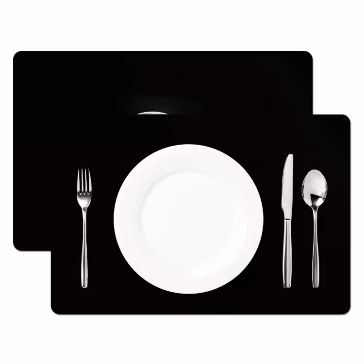 Tischset - Mond - Himmel - Schwarz - Schatten — 2