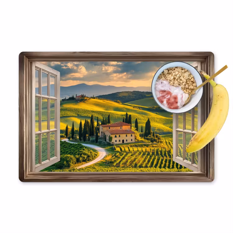 Tischset - Ansichten - Toskana - Landschaft - Sommer — 1