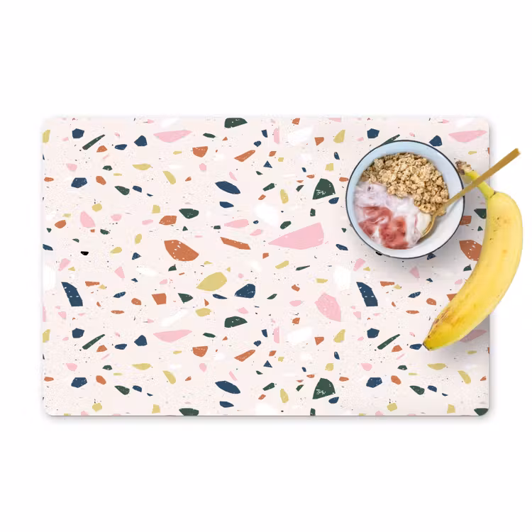 Tischset - Terrazzo - Muster - Farbenfroh — 1