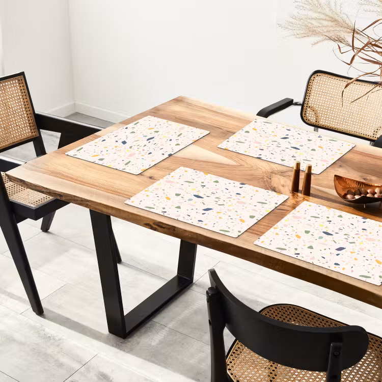 Tischset - Terrazzo - Muster - Bunt - Festival — 4