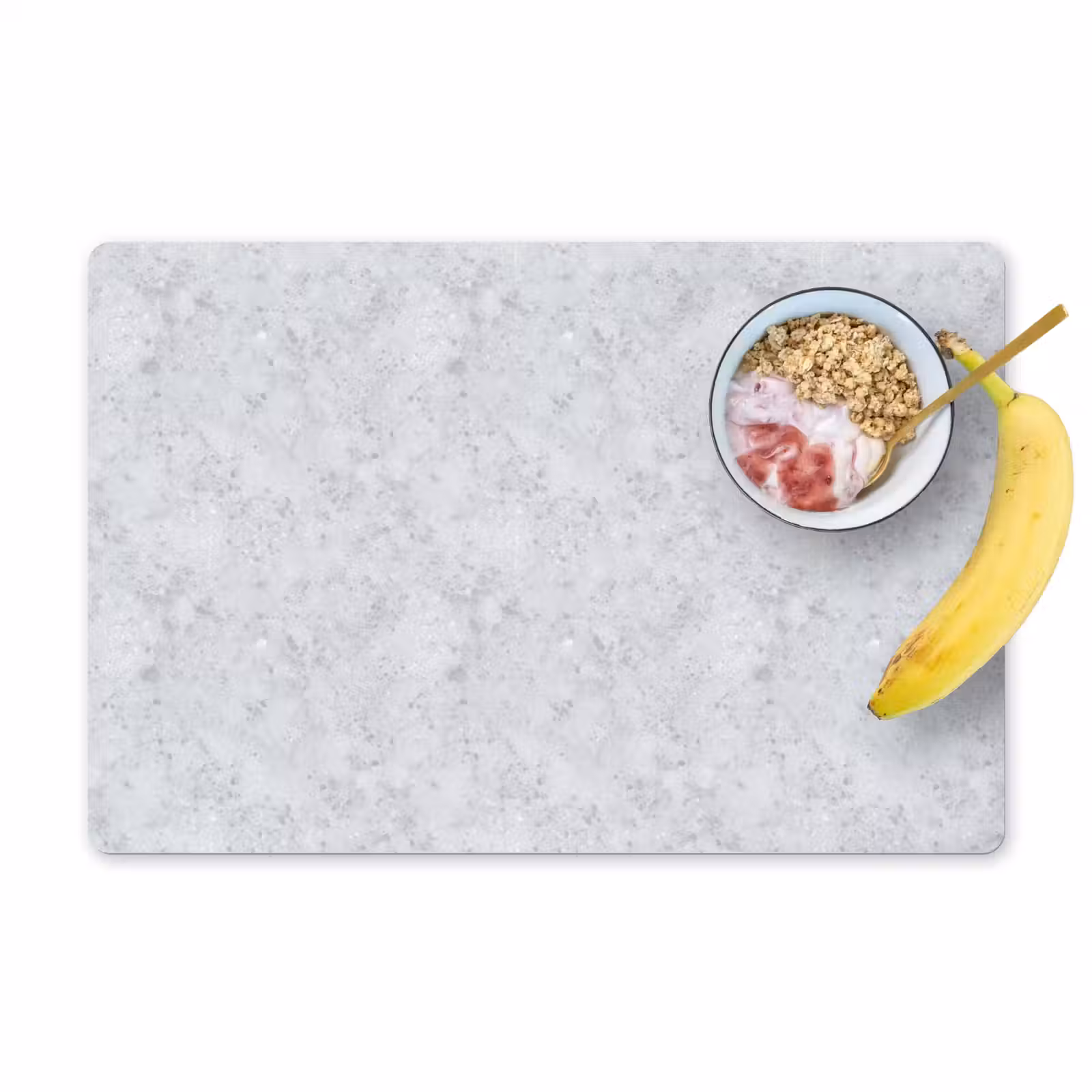 Tischset - 6 Stück - Grau - Terrazzo-Effekt - Beton - 6 Stück — 1
