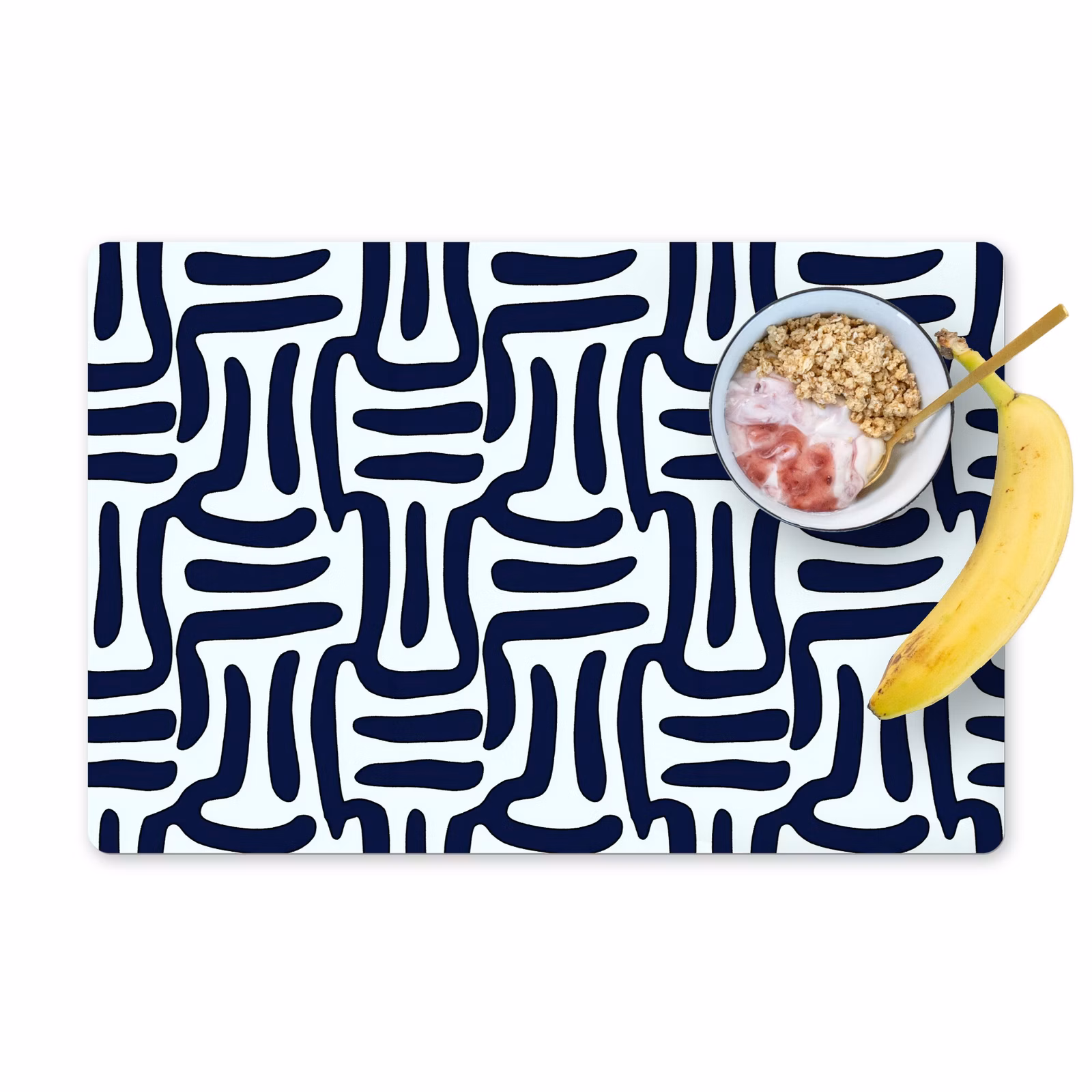 Tischset - 6 Stück - Abstrakt - Modern - Blau - 6 Stück — 1