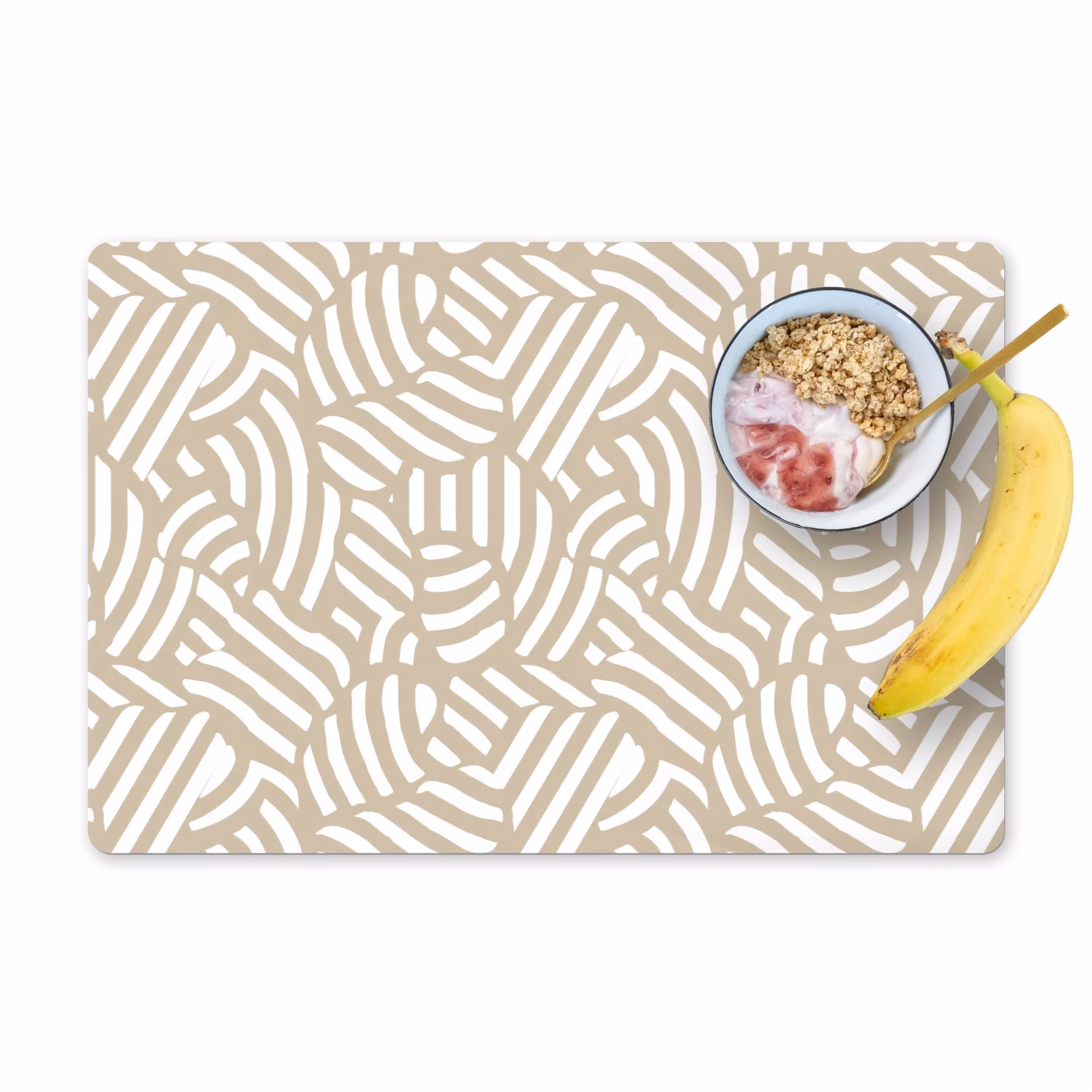 Tischset - 6 Stück - Abstrakt - Modern - Beige - 6 Stück — 1