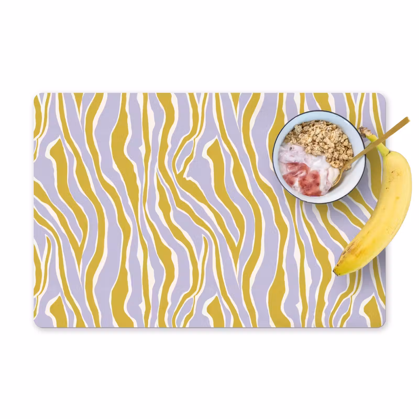 Tischset - 6 Stück - Zebra - Modern - Mehrfarbig - 6 Stück — 1