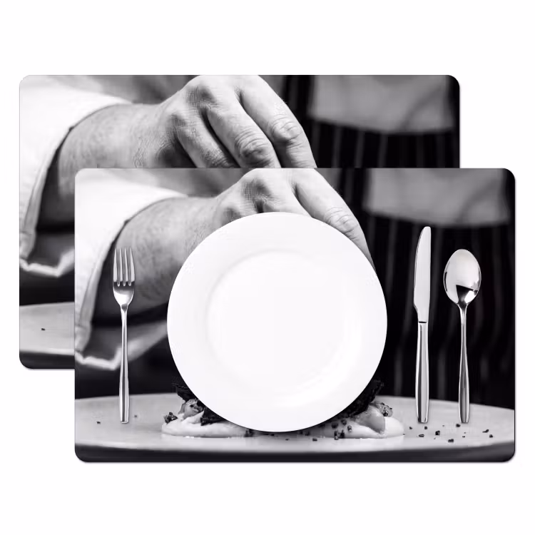 Tischset - 6 Stück - Koch - Beilage - Gericht - 6 Stück — 2