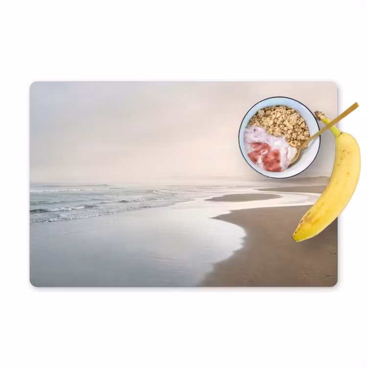 Tischset - 6 Stück - Küstenlinie - Strand - Meer - 6 Stück — 1