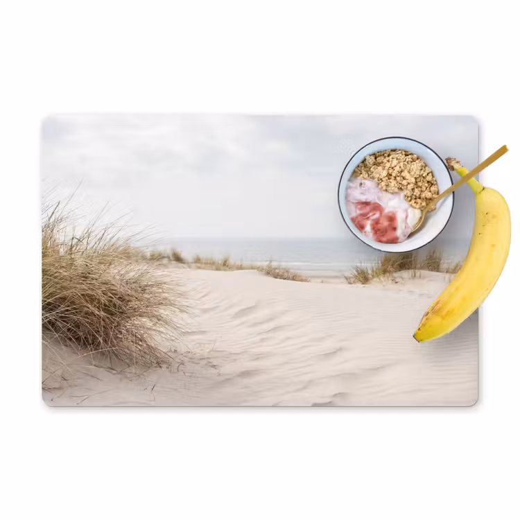 Tischset - 6 Stück - Wolken - Dünenlandschaft - Sand - 6 Stück — 1