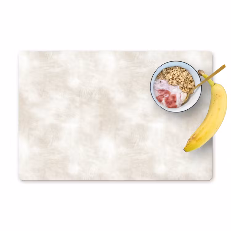 Tischset - 6 Stück - Dezent - Textur - Beige - 6 Stück — 1